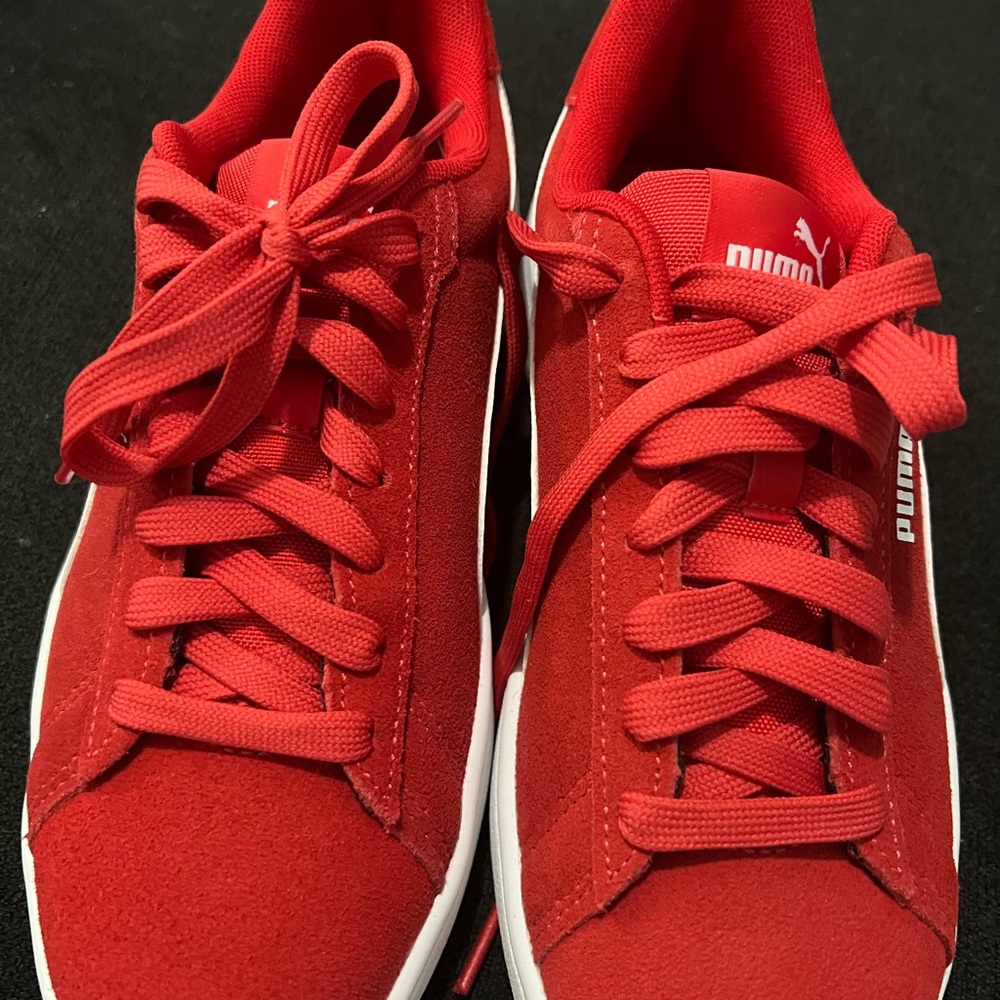 Red puma shoes very cute and comfy
